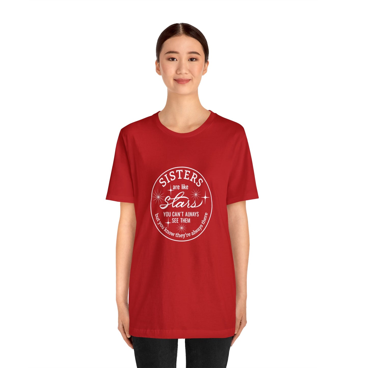 TEE Sisters stars 2 Unisex Jersey Short Sleeve Tee