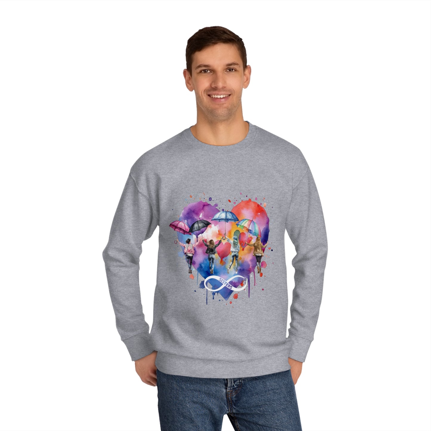 ABC Umbrella 1 Unisex Crew Sweatshirt