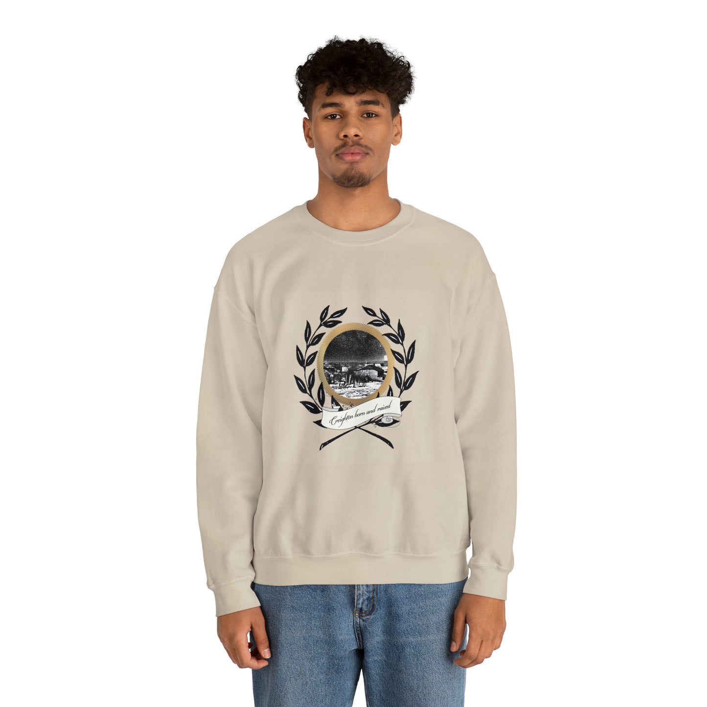 CR BORN Unisex Heavy Blend™ Crewneck Sweatshirt