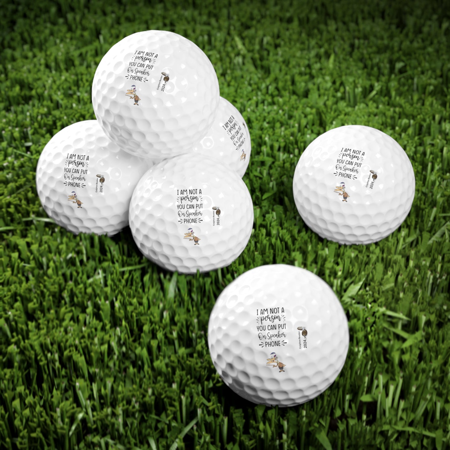 2024 Golf Balls, 6pcs