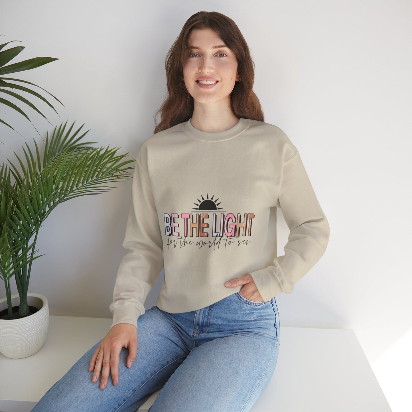 Light Unisex Heavy Blend™ Crewneck Sweatshirt