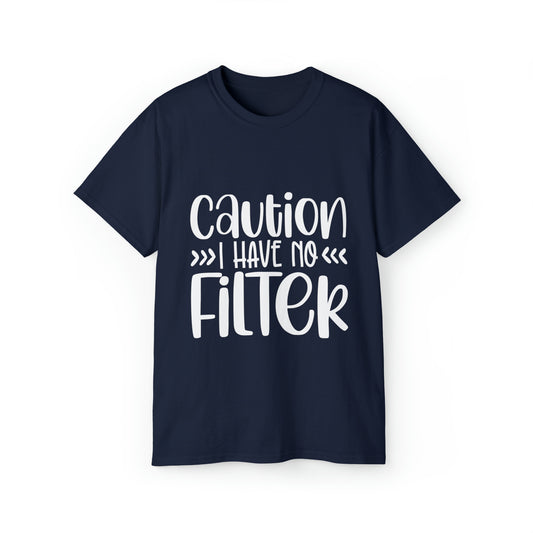 Caution Unisex Ultra Cotton Tee