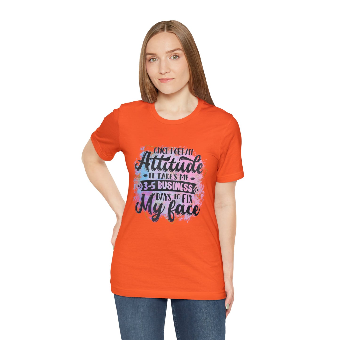 Attitude Unisex Jersey Short Sleeve Tee