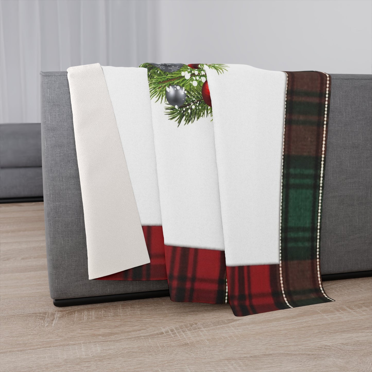 Christmas Sherpa Blanket