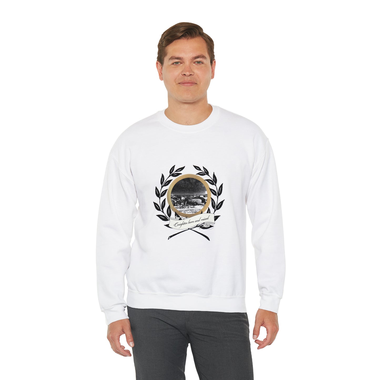 CR BORN Unisex Heavy Blend™ Crewneck Sweatshirt