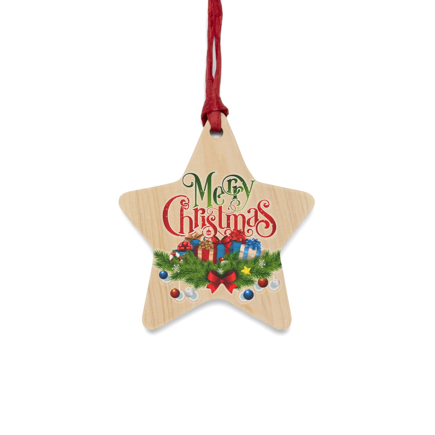 Wooden Christmas Ornaments