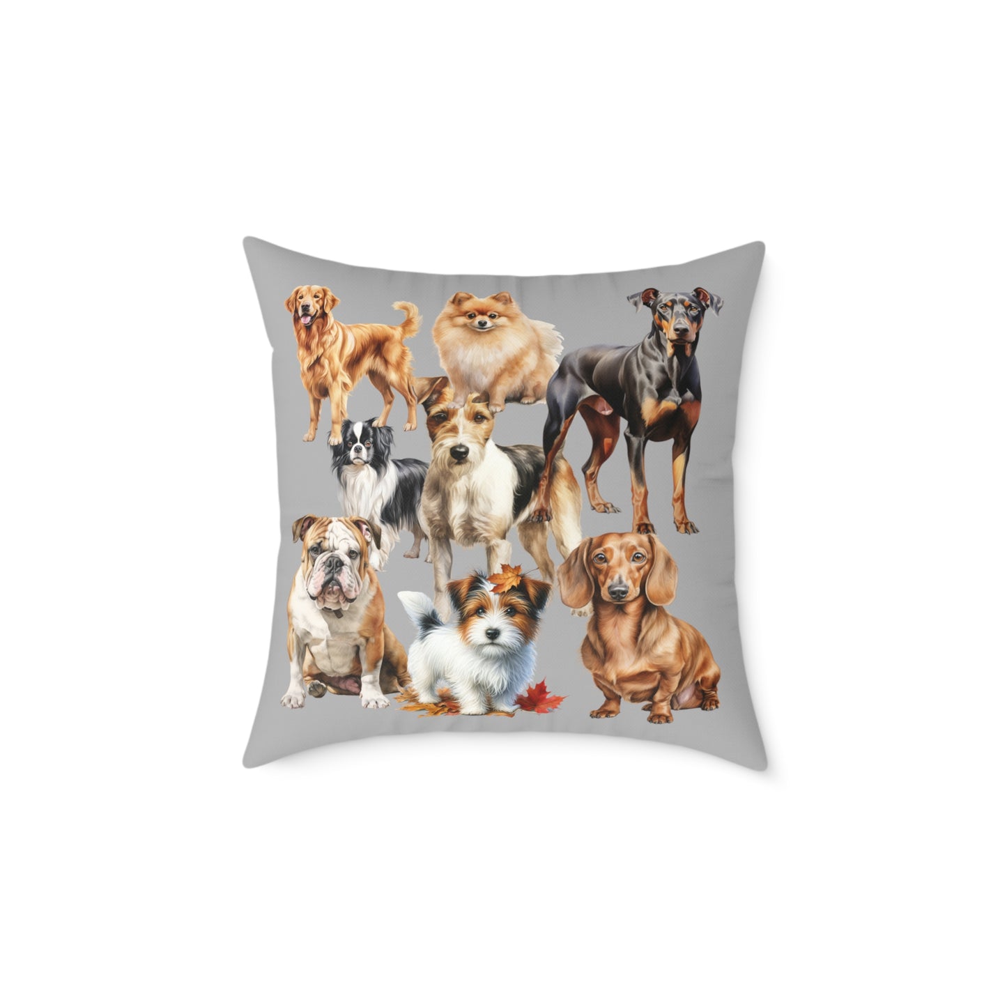 Really Square Poly Canvas Pillow