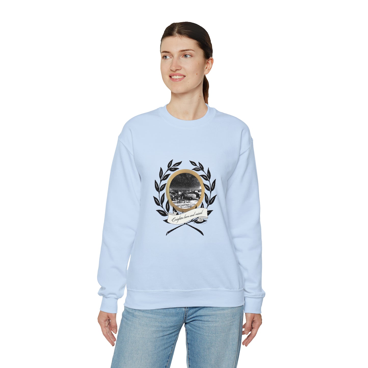 CR BORN Unisex Heavy Blend™ Crewneck Sweatshirt