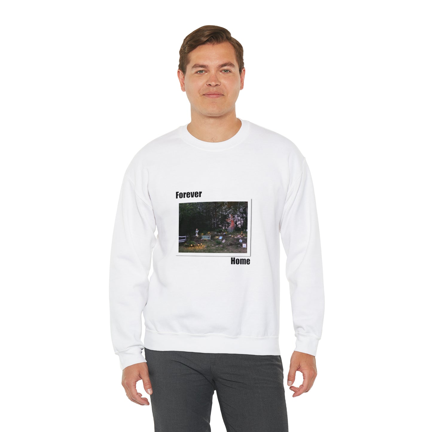 CR FOREVER HOME LIGHT Unisex Heavy Blend™ Crewneck Sweatshirt